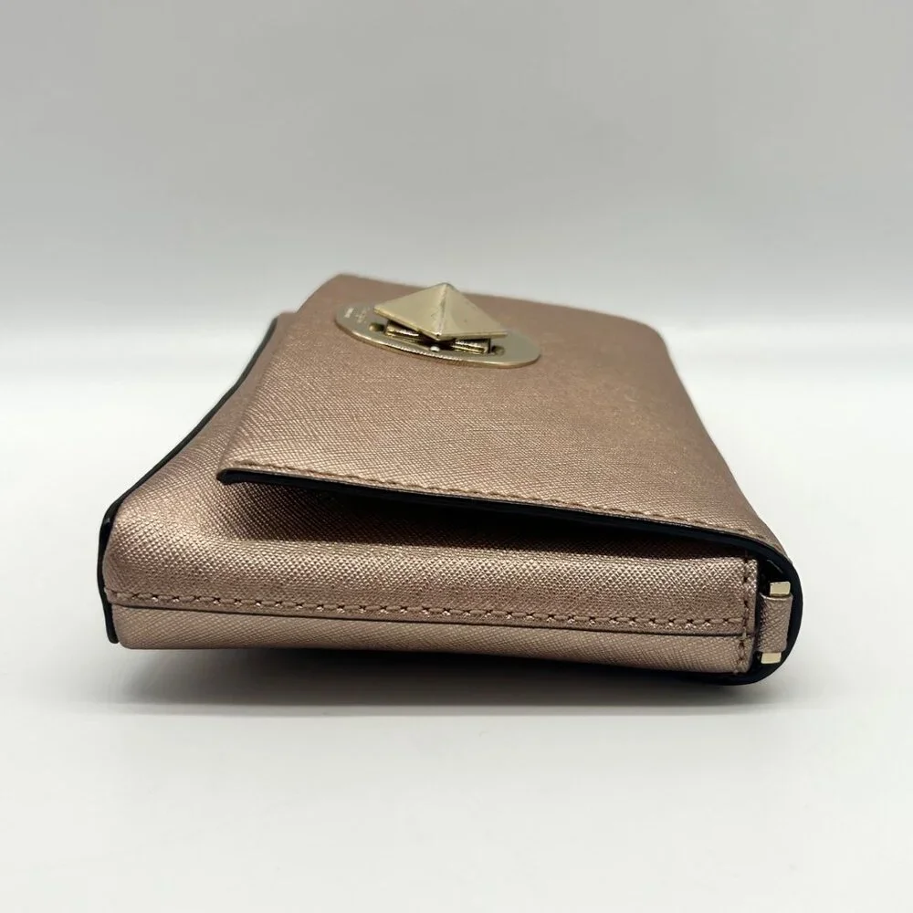 Kate Spade Sally Newbury Lane Rose Gold Crossbody - Picture 4 of 11